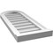 Ekena Millwork Round Top Surface Mount PVC Gable Vent w/ 2"W x 2"P Brickmould Sill Frame, 12"W x 30"H GVPRT12X3003SN - alternate 3